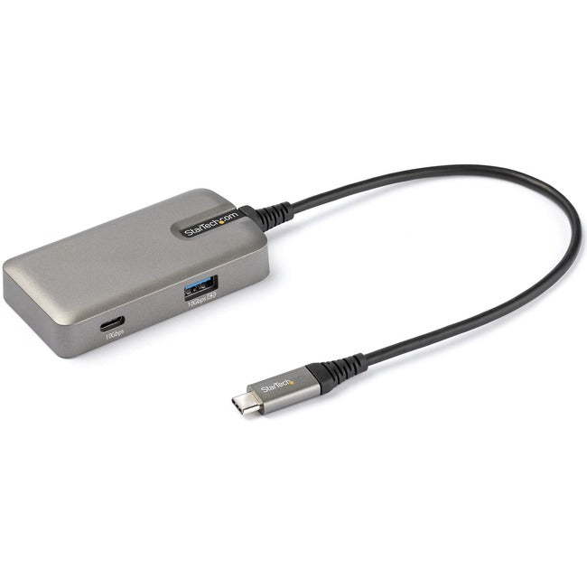 StarTech.com USB 3.1 (Gen 1) Type C Docking Station for Notebook/Tablet/Monitor - 100 W - Space Gray - Portable StarTech.com USB 3.1 (Gen 1) Type C Docking Station for Notebook/Tablet/Monitor - 100 W - Space Gray - Portable